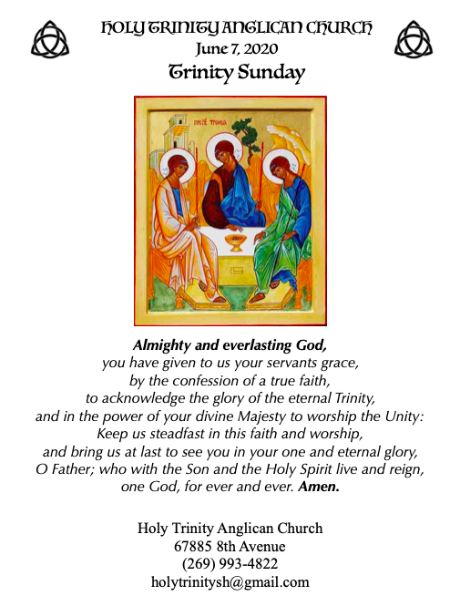 Bulletins - Holy Trinity Anglican Church